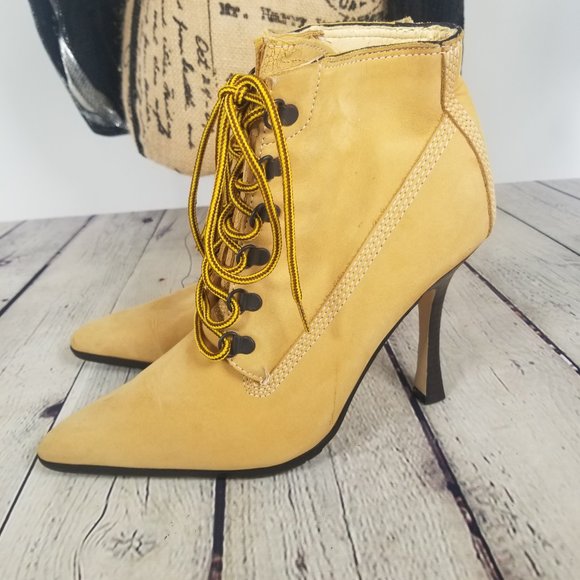 Steve Madden HIJO Lace Up Boots sz7.5 - Picture 2 of 8